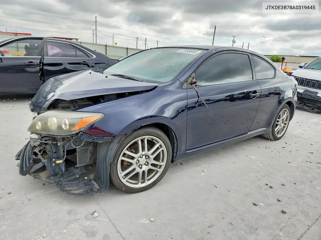 2010 Scion Tc Base VIN: JTKDE3B78A0319445 Lot: 57499846