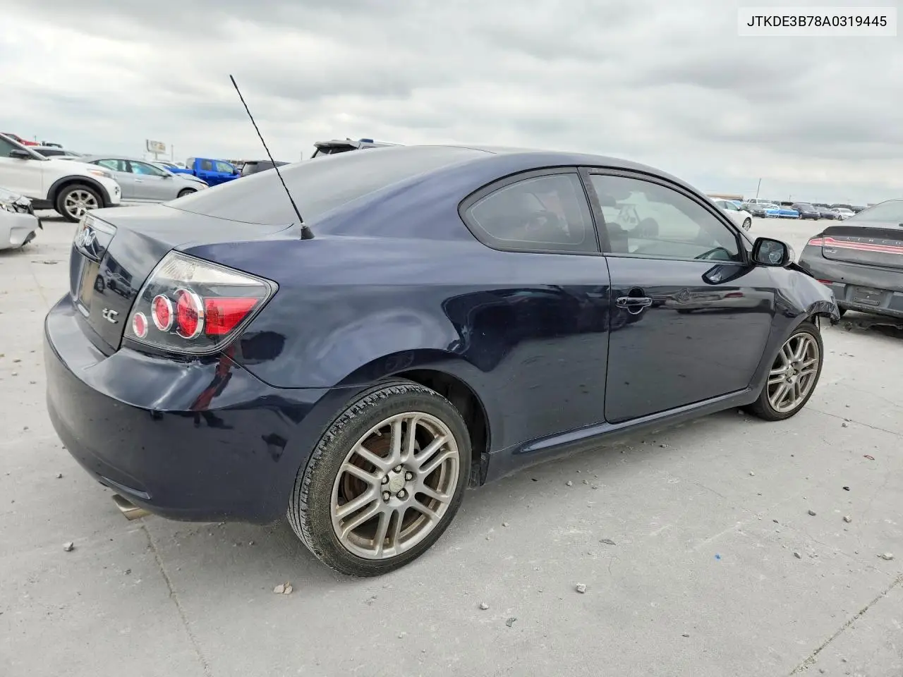 2010 Scion Tc Base VIN: JTKDE3B78A0319445 Lot: 57499846