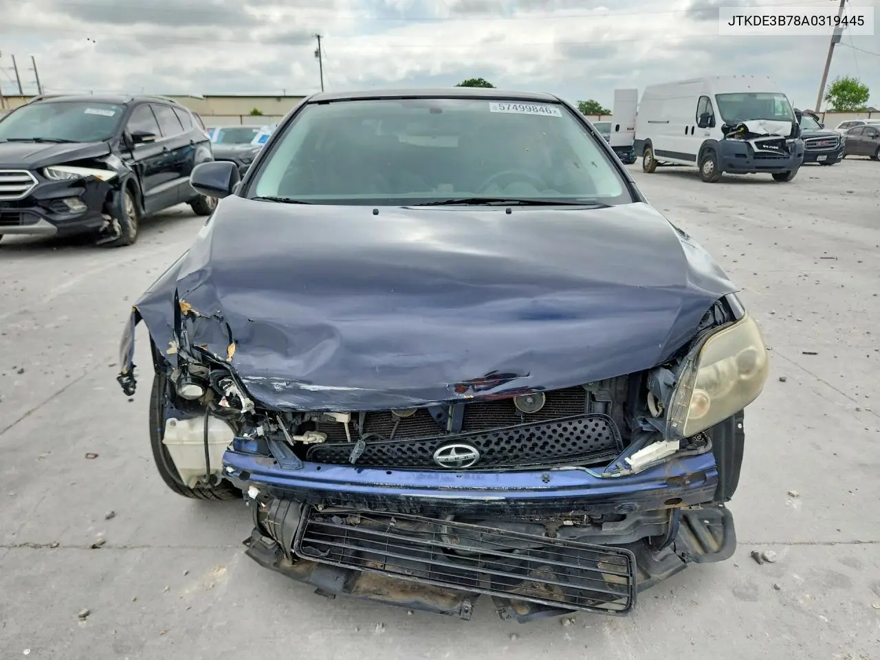 2010 Scion Tc Base VIN: JTKDE3B78A0319445 Lot: 57499846