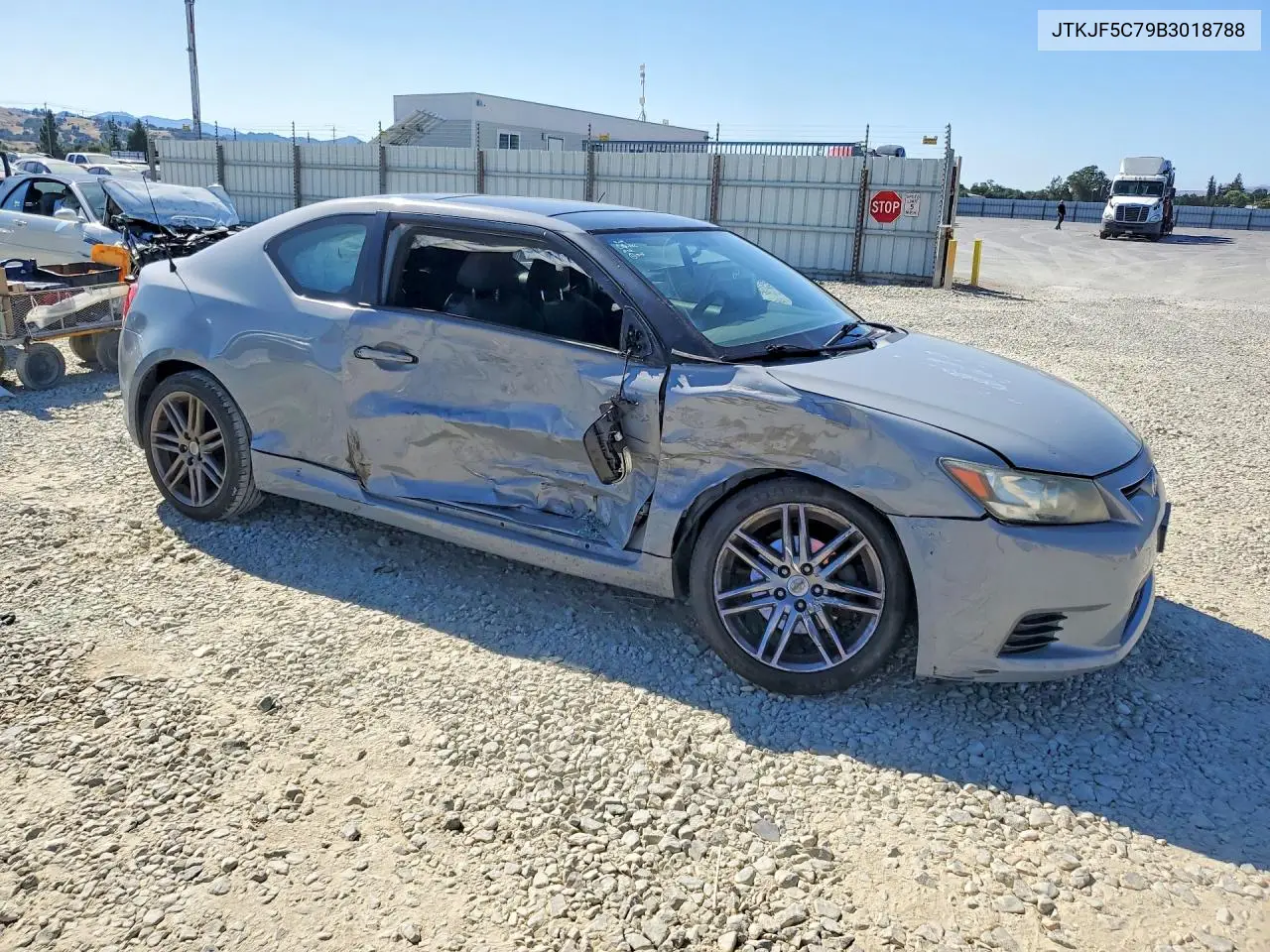 2011 Scion Tc Base VIN: JTKJF5C79B3018788 Lot: 54983496