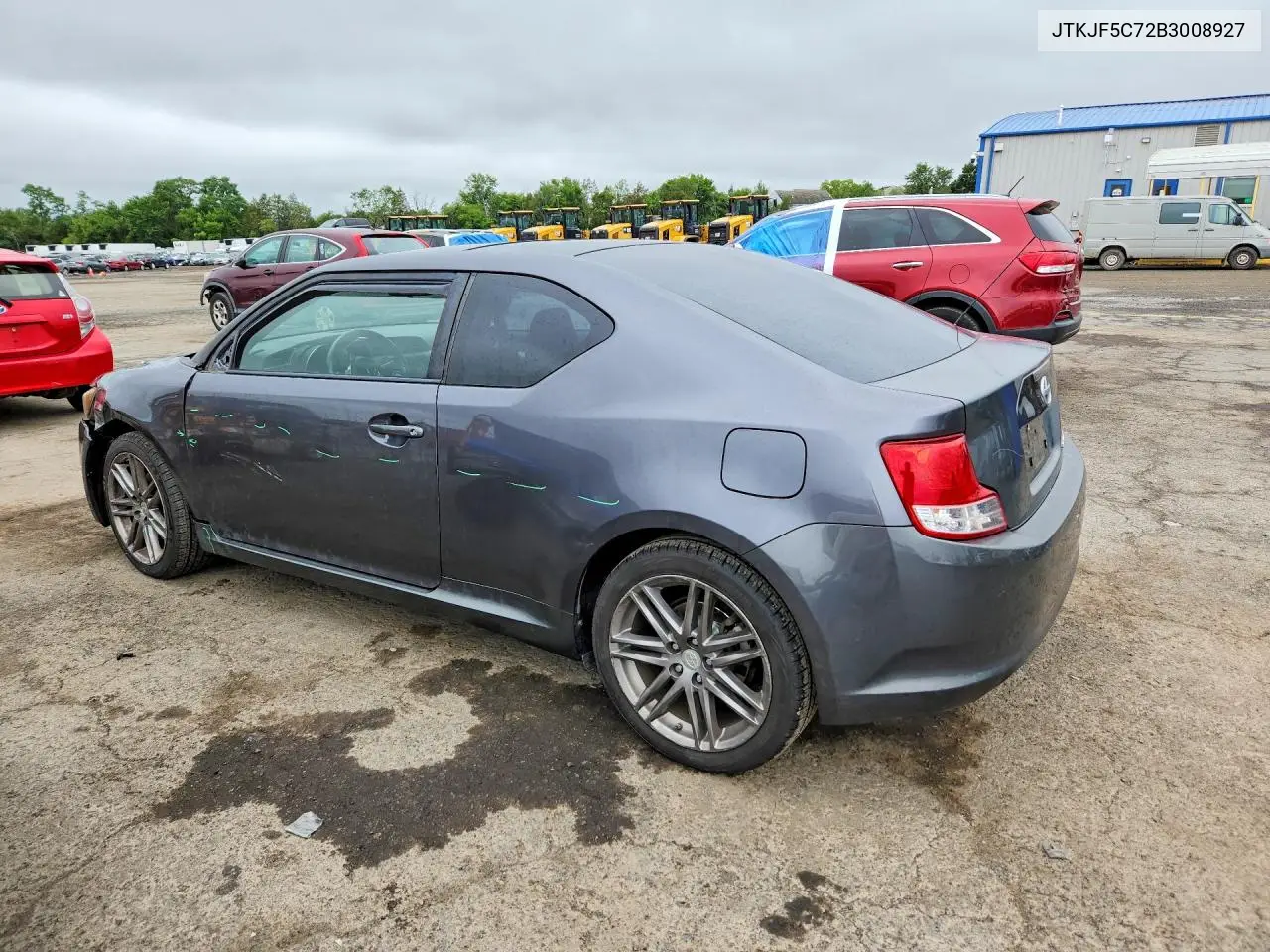2011 Scion Tc Base VIN: JTKJF5C72B3008927 Lot: 59971186
