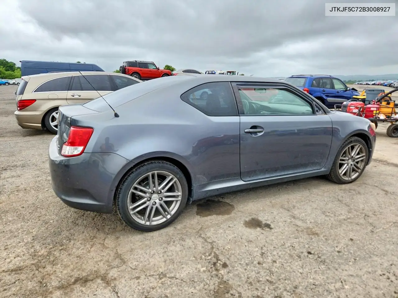 2011 Scion Tc Base VIN: JTKJF5C72B3008927 Lot: 59971186