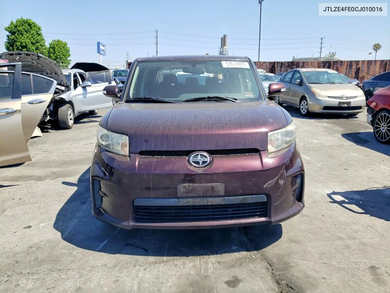 2012 Scion Xb Base VIN: JTLZE4FE0CJ010016 Lot: 53653886