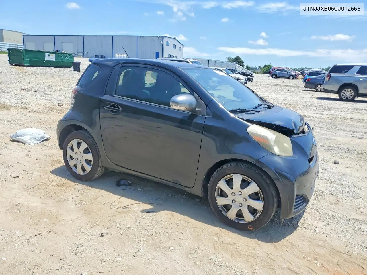2012 Scion Iq Base VIN: JTNJJXB05CJ012565 Lot: 54148616