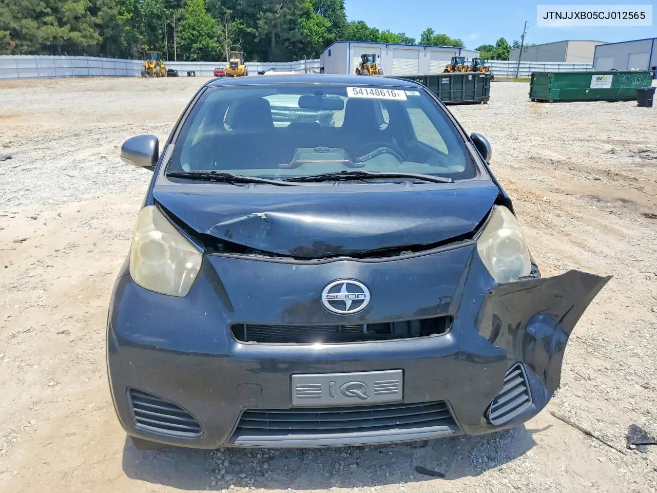 2012 Scion Iq Base VIN: JTNJJXB05CJ012565 Lot: 54148616