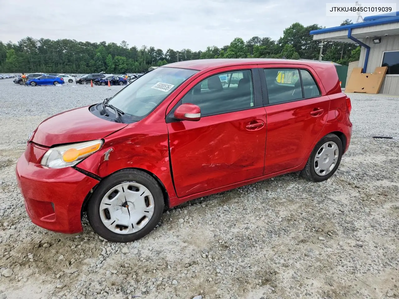 2012 Scion Xd Base VIN: JTKKU4B45C1019039 Lot: 55088536