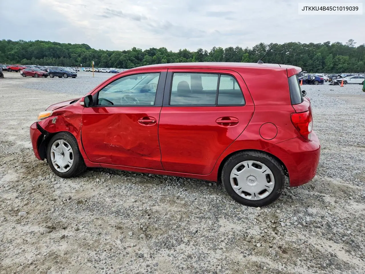 2012 Scion Xd Base VIN: JTKKU4B45C1019039 Lot: 55088536