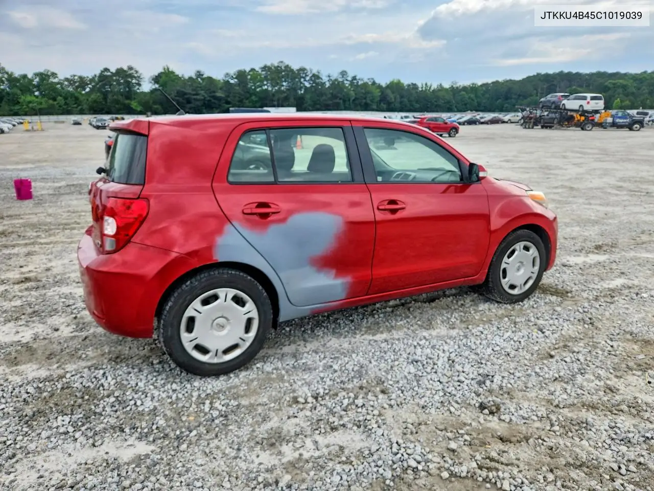 2012 Scion Xd Base VIN: JTKKU4B45C1019039 Lot: 55088536