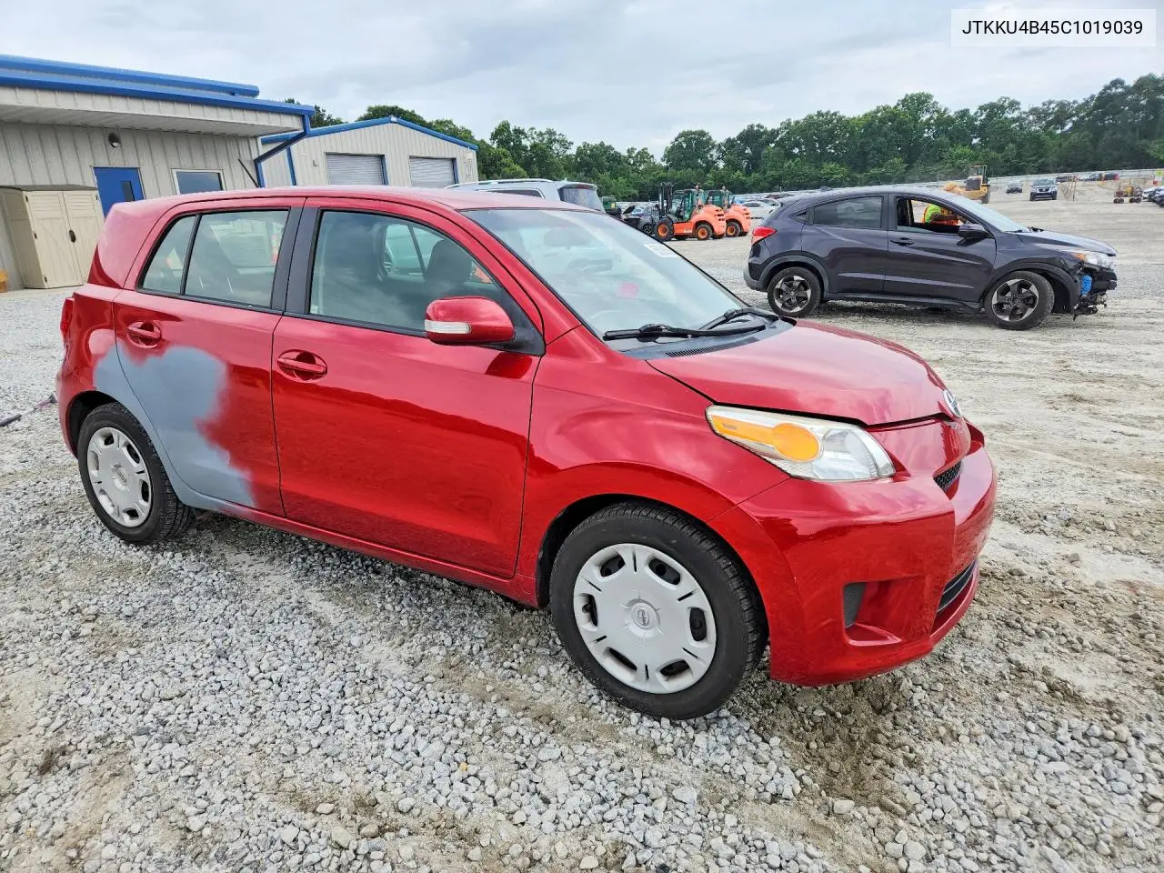 2012 Scion Xd Base VIN: JTKKU4B45C1019039 Lot: 55088536