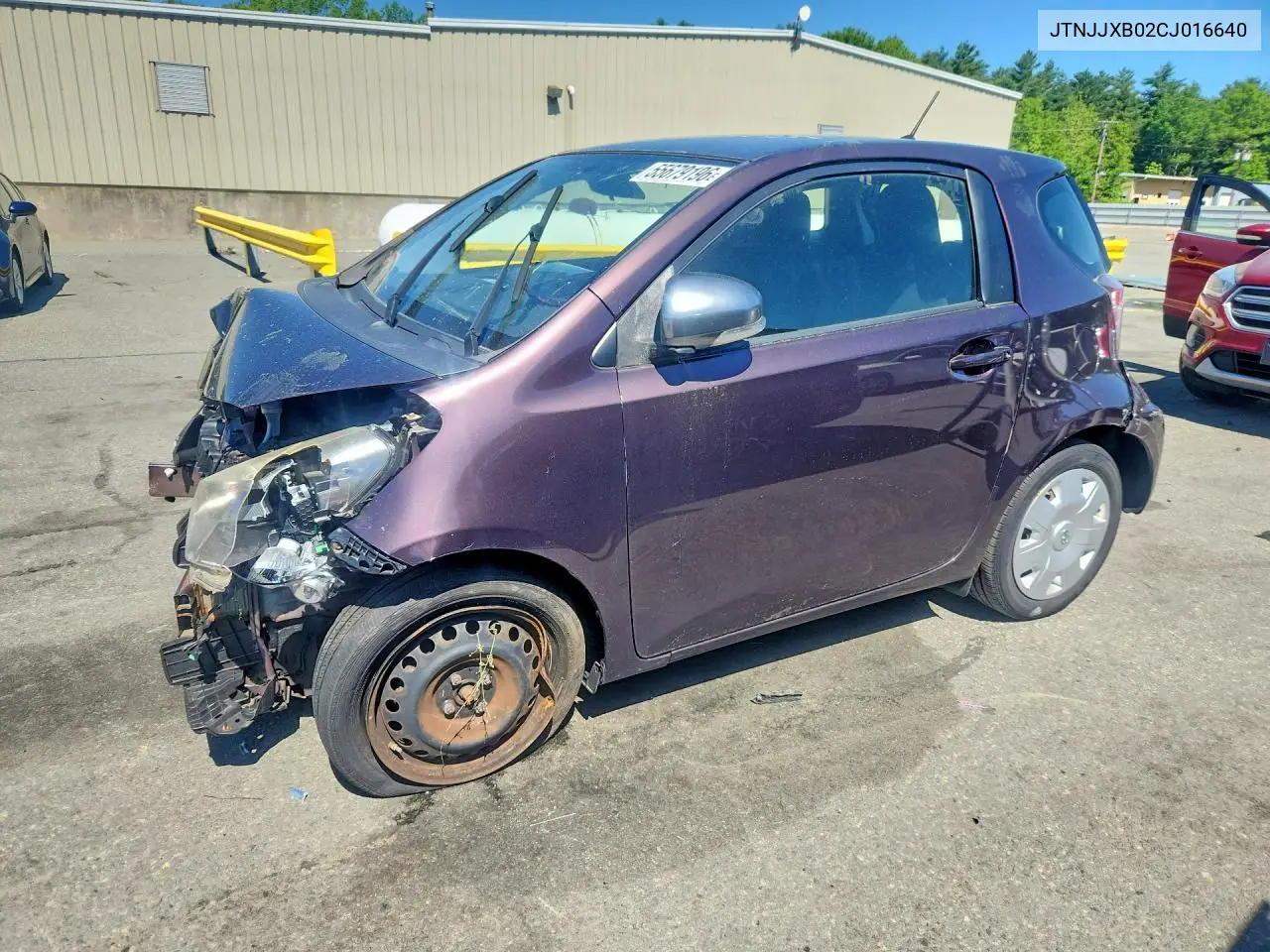 2012 Scion Iq Base VIN: JTNJJXB02CJ016640 Lot: 55679196