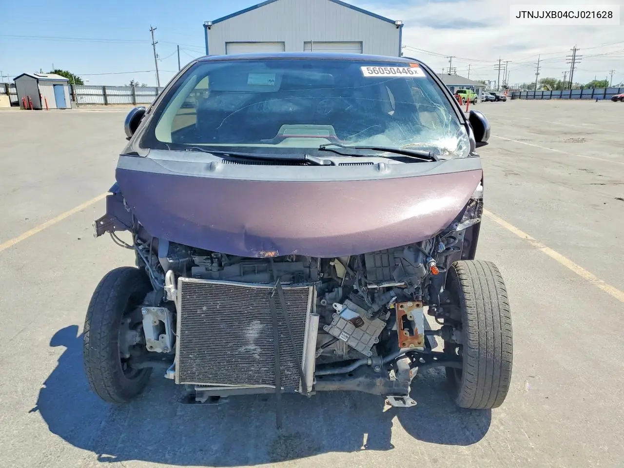 2012 Scion Iq Base VIN: JTNJJXB04CJ021628 Lot: 56050446