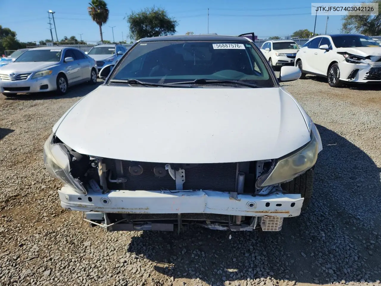 2012 Scion Tc Base VIN: JTKJF5C74C3042126 Lot: 56887576