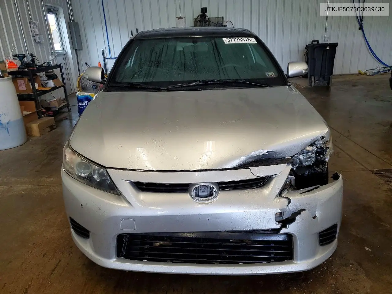2012 Scion Tc Base VIN: JTKJF5C73C3039430 Lot: 57726076