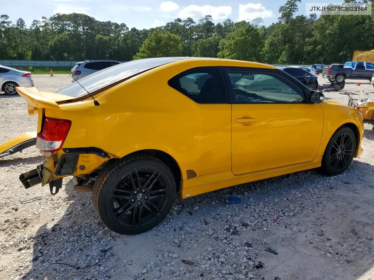 2012 Scion Tc Release Series 7.0 VIN: JTKJF5C75C3023584 Lot: 57884986
