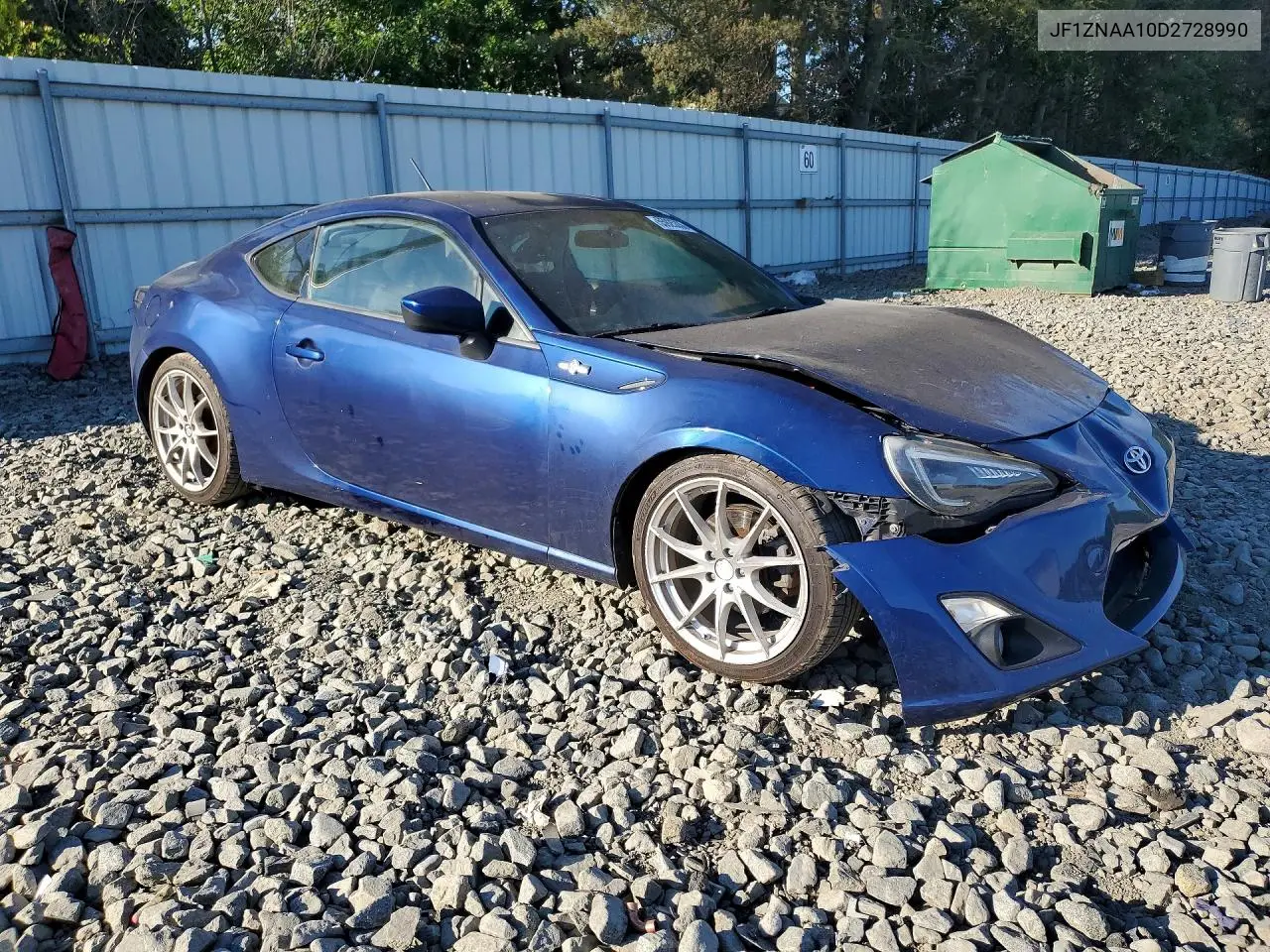 2013 Scion Fr-S Base VIN: JF1ZNAA10D2728990 Lot: 55925336