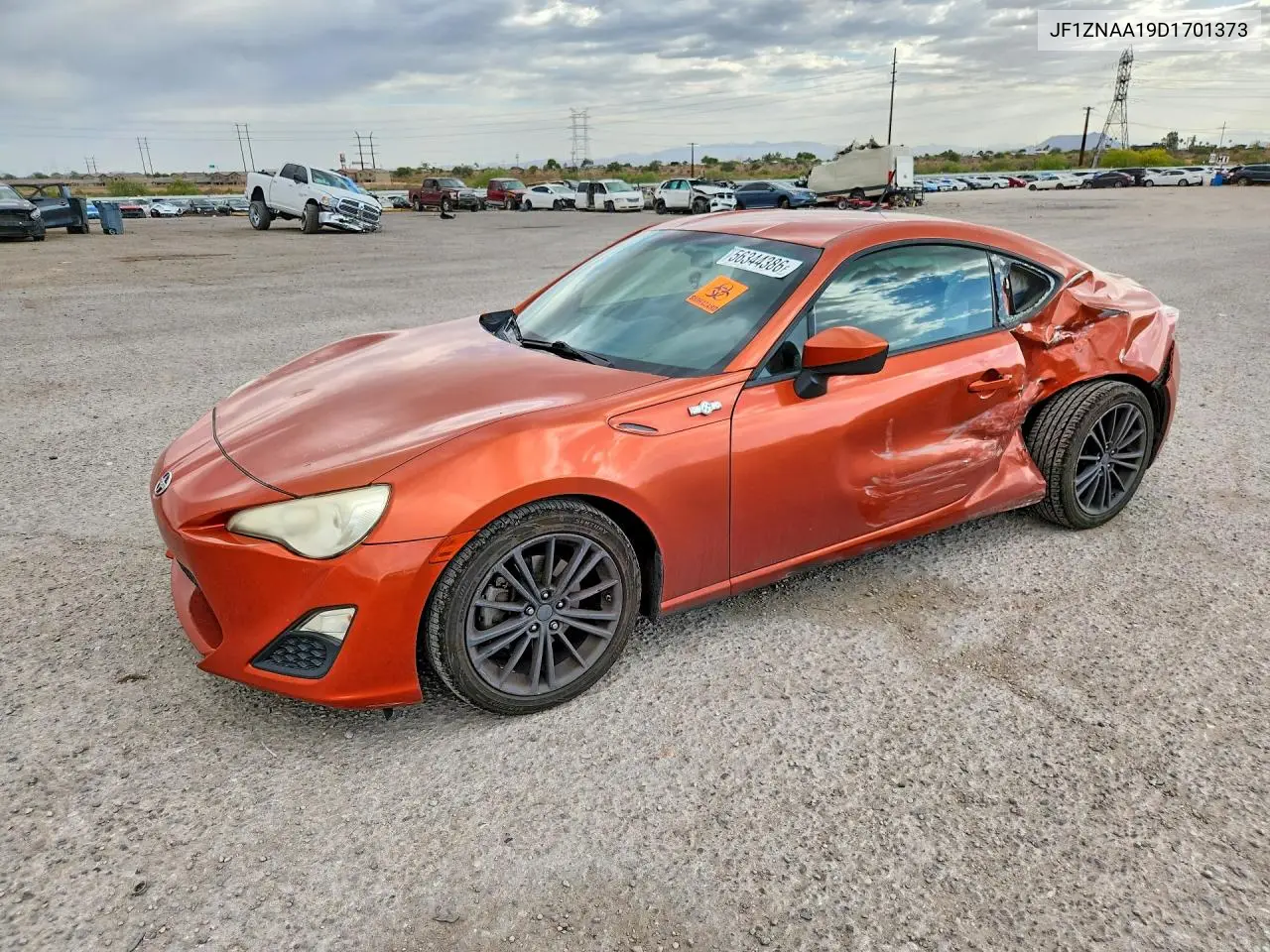 2013 Scion Fr-S VIN: JF1ZNAA19D1701373 Lot: 56344386