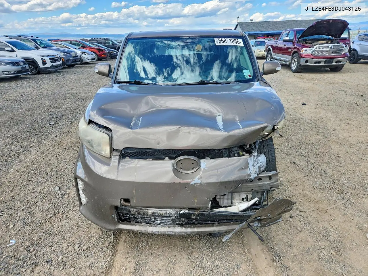 2013 Scion Xb Sw VIN: JTLZE4FE3DJ043125 Lot: 56871086