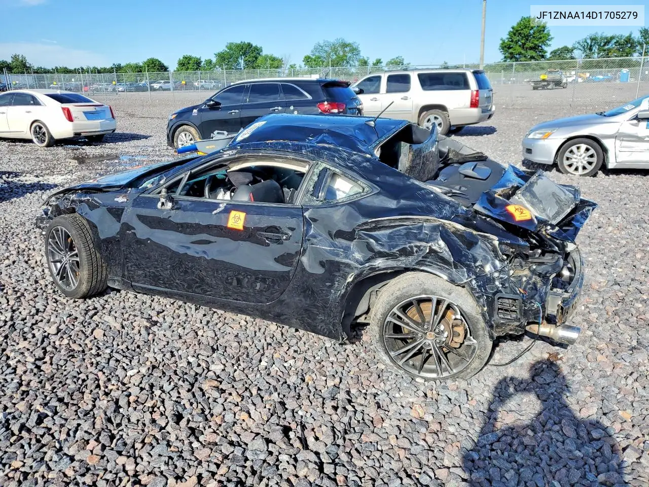 2013 Scion Fr-S Base VIN: JF1ZNAA14D1705279 Lot: 57009756
