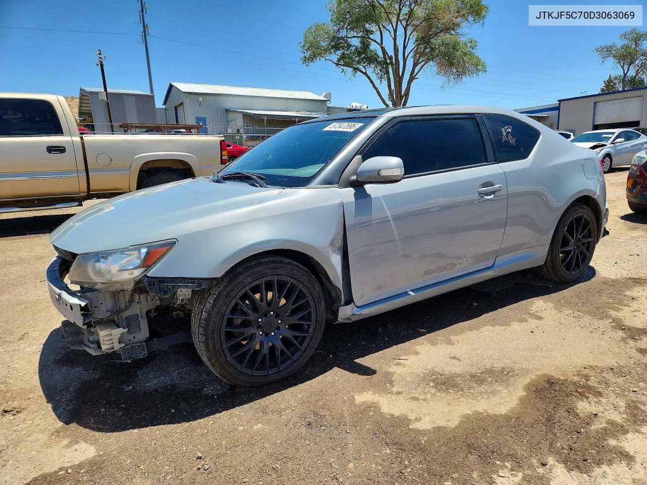2013 Scion Tc Base VIN: JTKJF5C70D3063069 Lot: 57347896