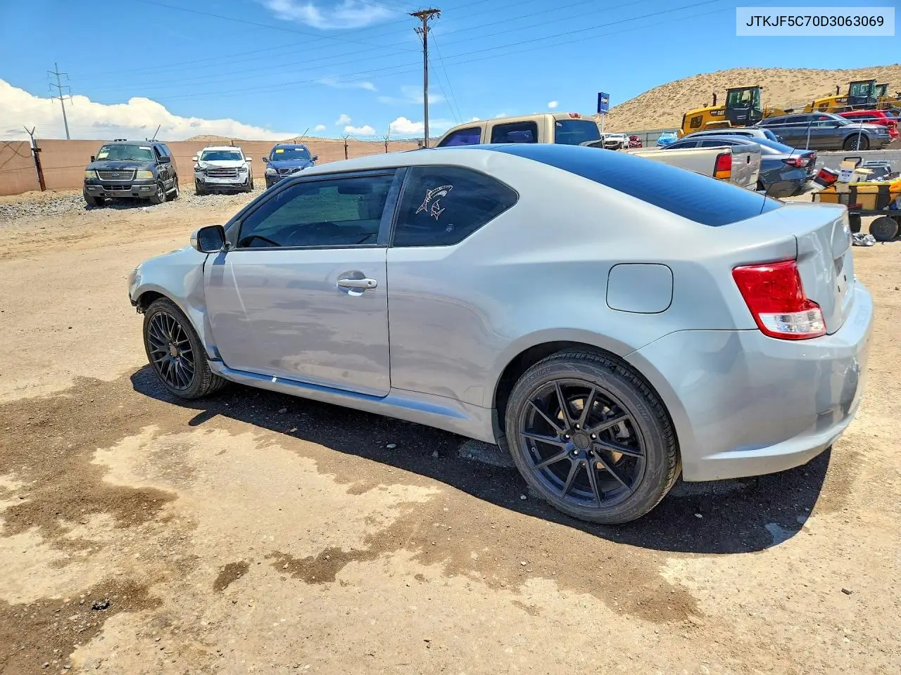 2013 Scion Tc Base VIN: JTKJF5C70D3063069 Lot: 57347896