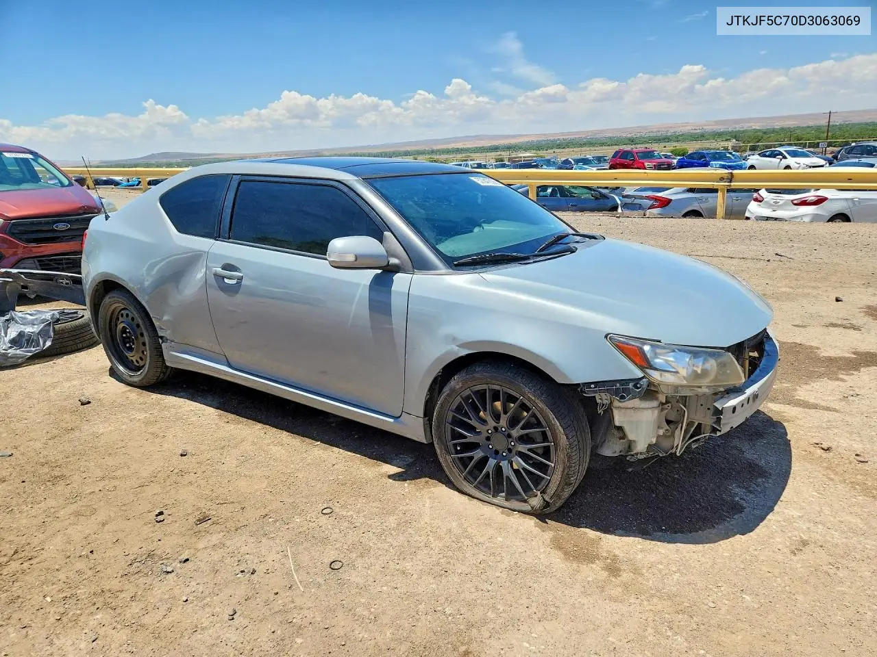 2013 Scion Tc Base VIN: JTKJF5C70D3063069 Lot: 57347896