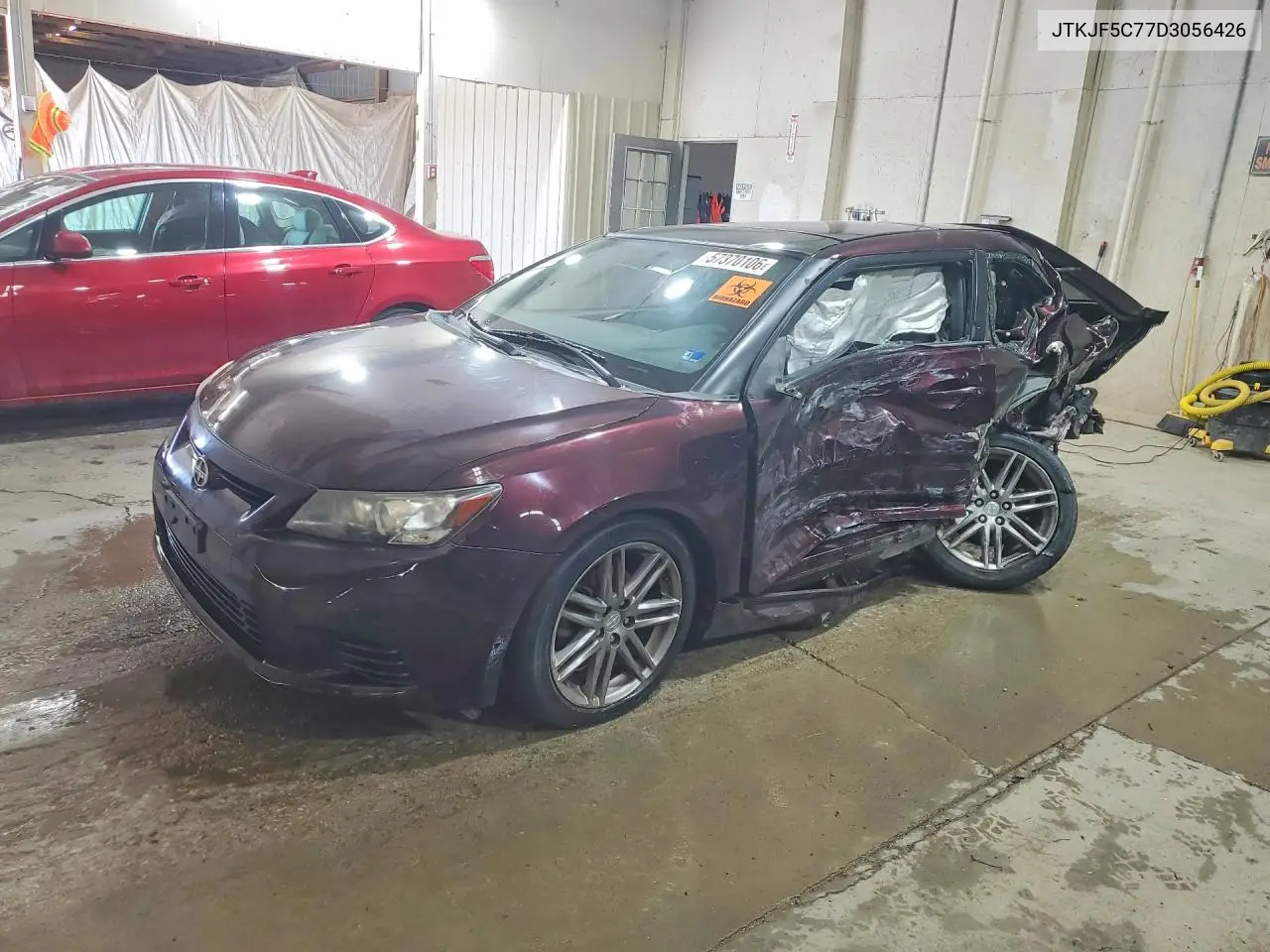 2013 Scion Tc Base VIN: JTKJF5C77D3056426 Lot: 57370106