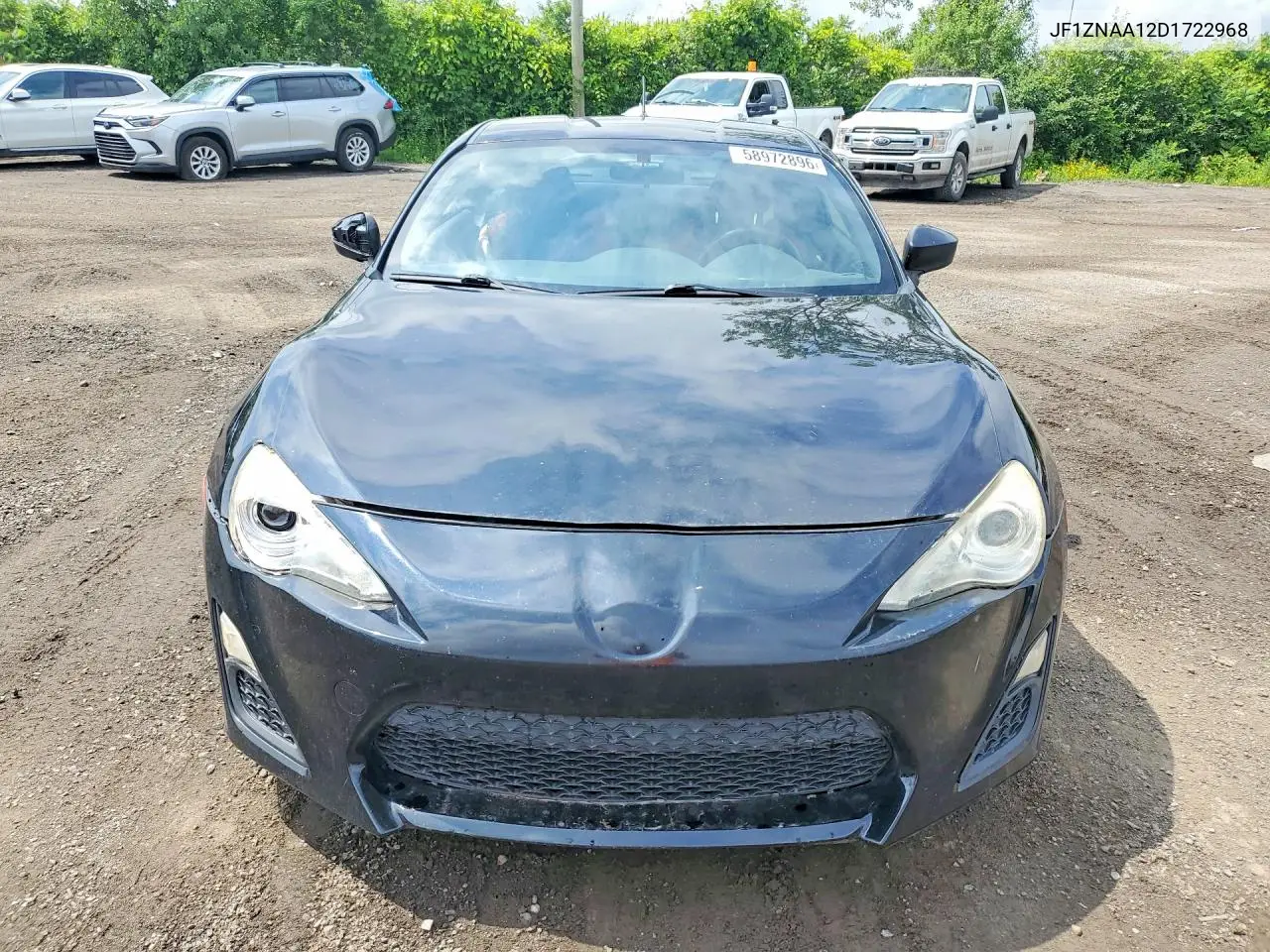 2013 Scion Fr-S Base VIN: JF1ZNAA12D1722968 Lot: 58972896
