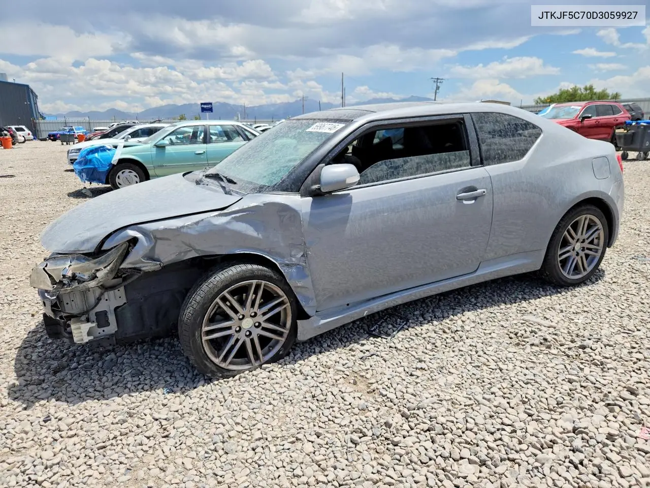 2013 Scion Tc Base VIN: JTKJF5C70D3059927 Lot: 59967746