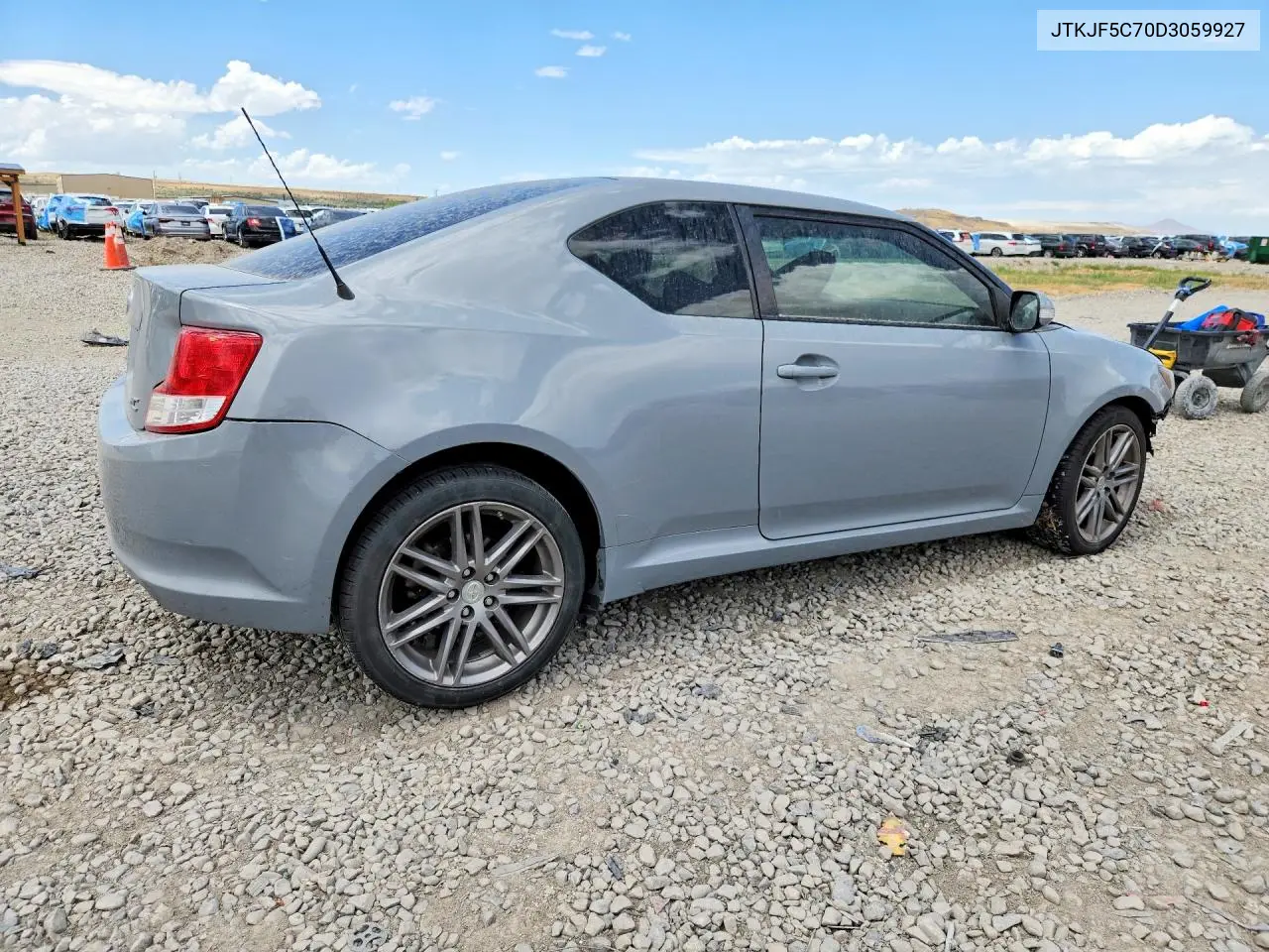 2013 Scion Tc Base VIN: JTKJF5C70D3059927 Lot: 59967746