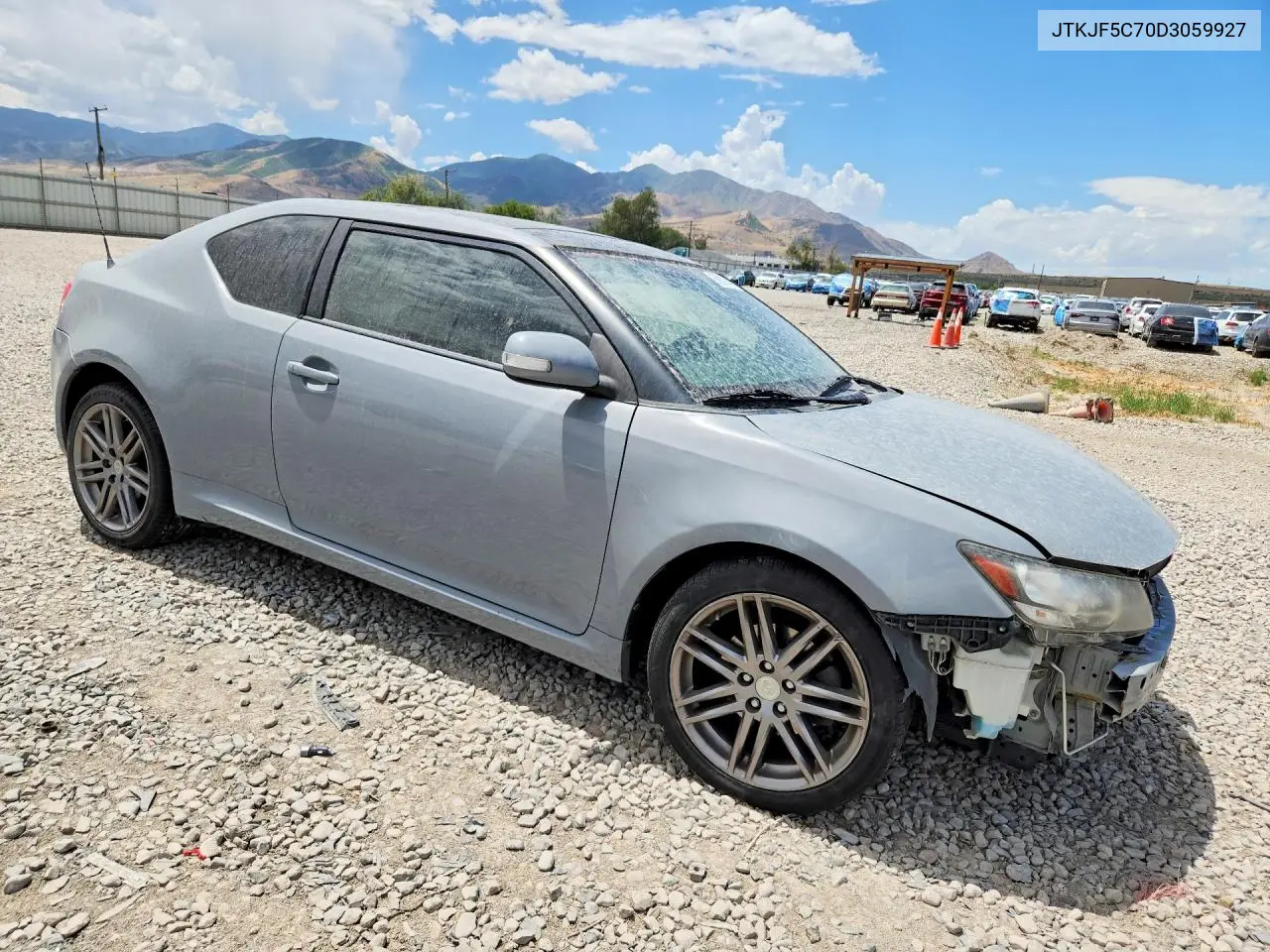 2013 Scion Tc Base VIN: JTKJF5C70D3059927 Lot: 59967746