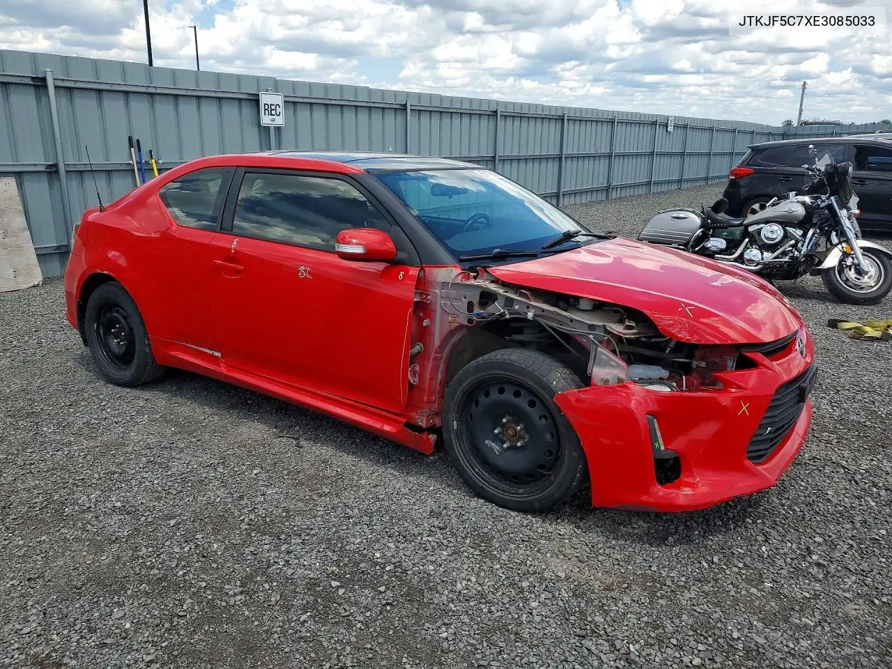 2014 Scion Tc Base VIN: JTKJF5C7XE3085033 Lot: 56118586