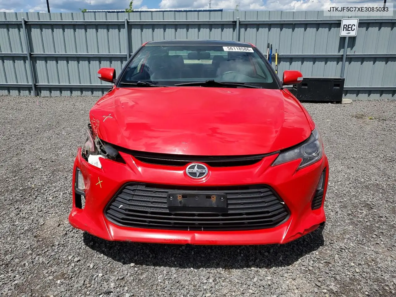 2014 Scion Tc Base VIN: JTKJF5C7XE3085033 Lot: 56118586