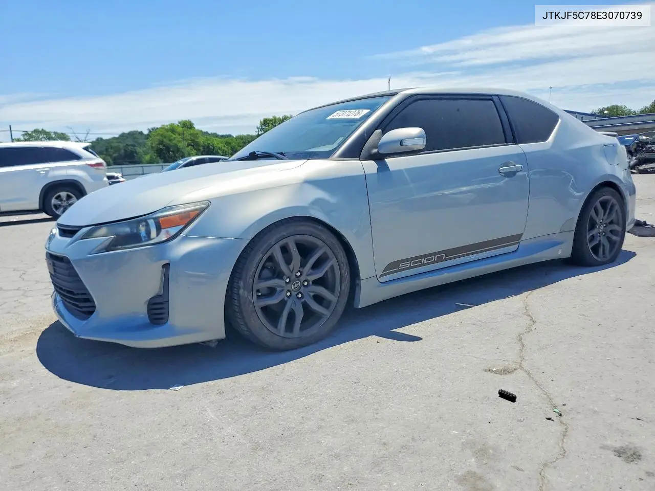 2014 Scion Tc 10 Series VIN: JTKJF5C78E3070739 Lot: 57371276