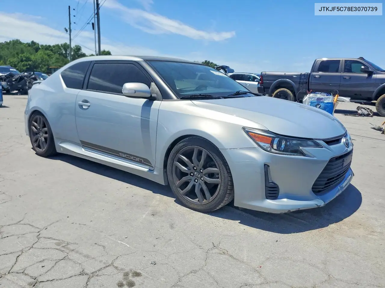 2014 Scion Tc 10 Series VIN: JTKJF5C78E3070739 Lot: 57371276