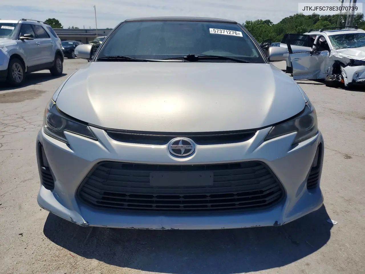 2014 Scion Tc 10 Series VIN: JTKJF5C78E3070739 Lot: 57371276