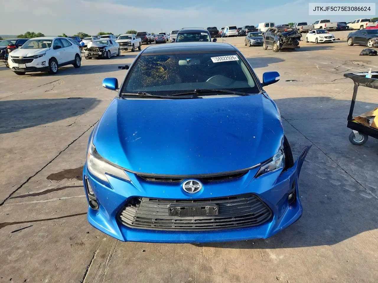 2014 Scion Tc Monogram VIN: JTKJF5C75E3086624 Lot: 58822926