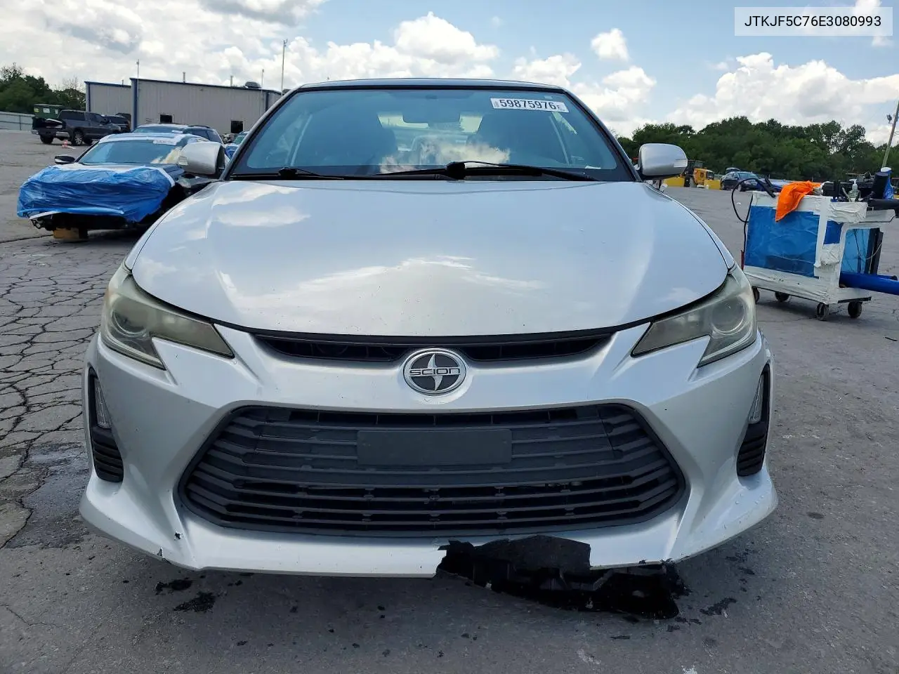 2014 Scion Tc Base VIN: JTKJF5C76E3080993 Lot: 59875976