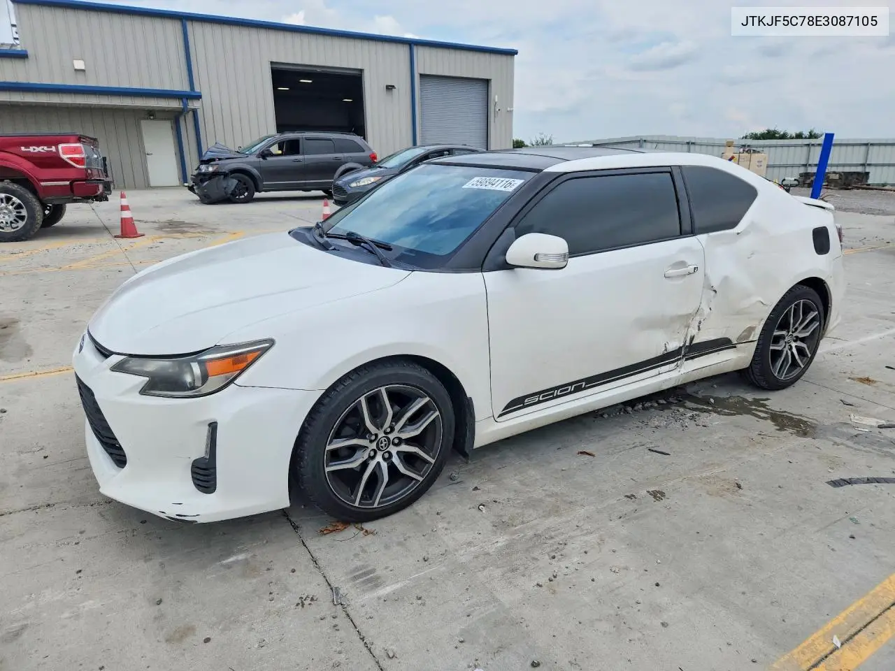 2014 Scion Tc VIN: JTKJF5C78E3087105 Lot: 59894116