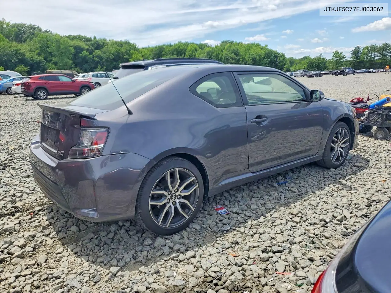 2015 Scion Tc Base VIN: JTKJF5C77FJ003062 Lot: 55402206