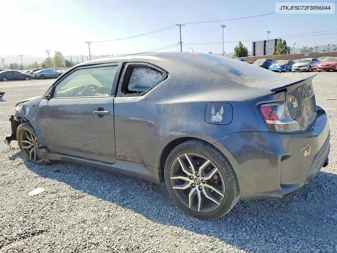 2015 Scion Tc Base VIN: JTKJF5C72F3096044 Lot: 58603646