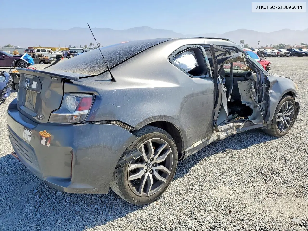 2015 Scion Tc Base VIN: JTKJF5C72F3096044 Lot: 58603646