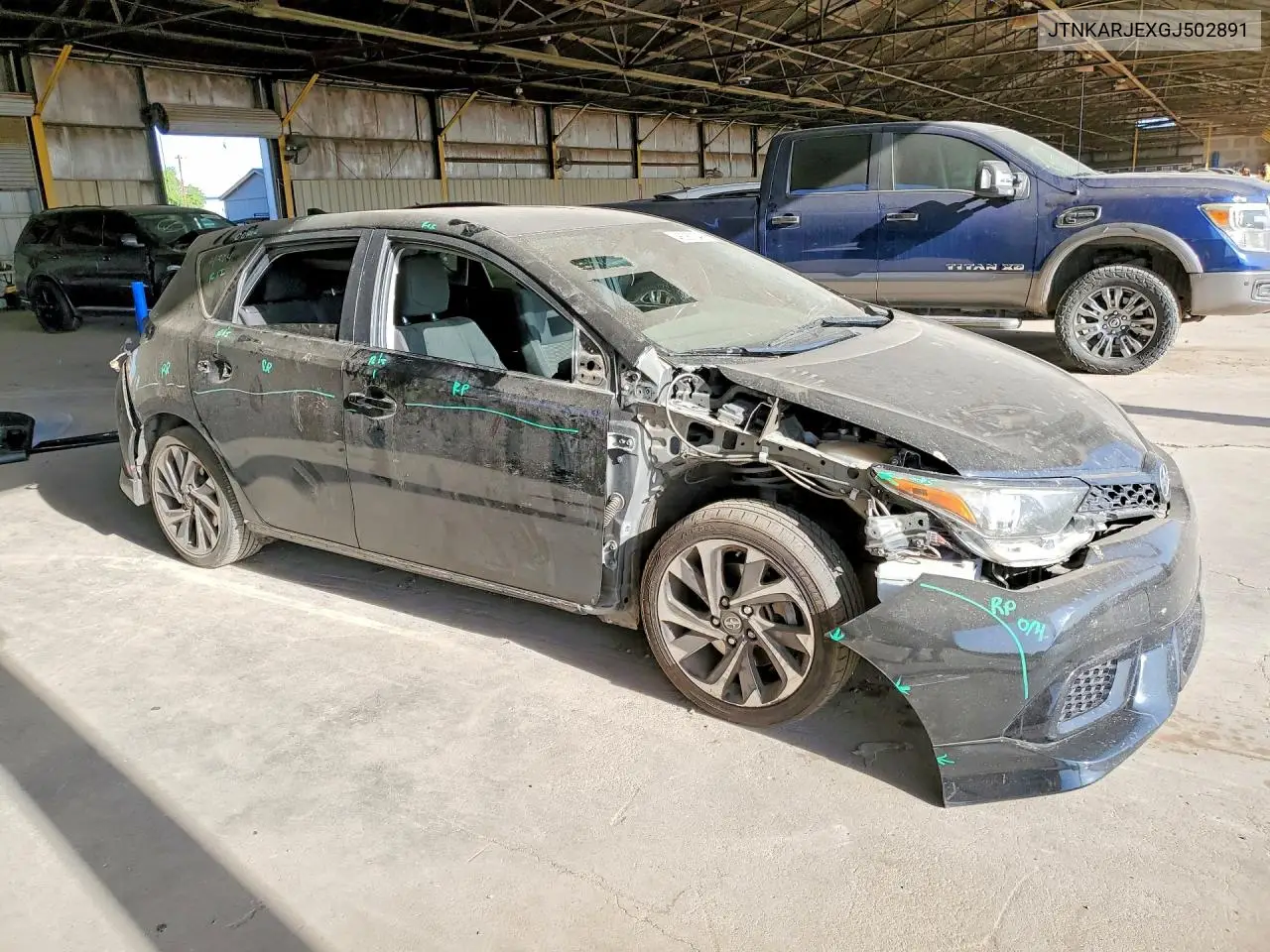 2016 Scion Im Base VIN: JTNKARJEXGJ502891 Lot: 46061946