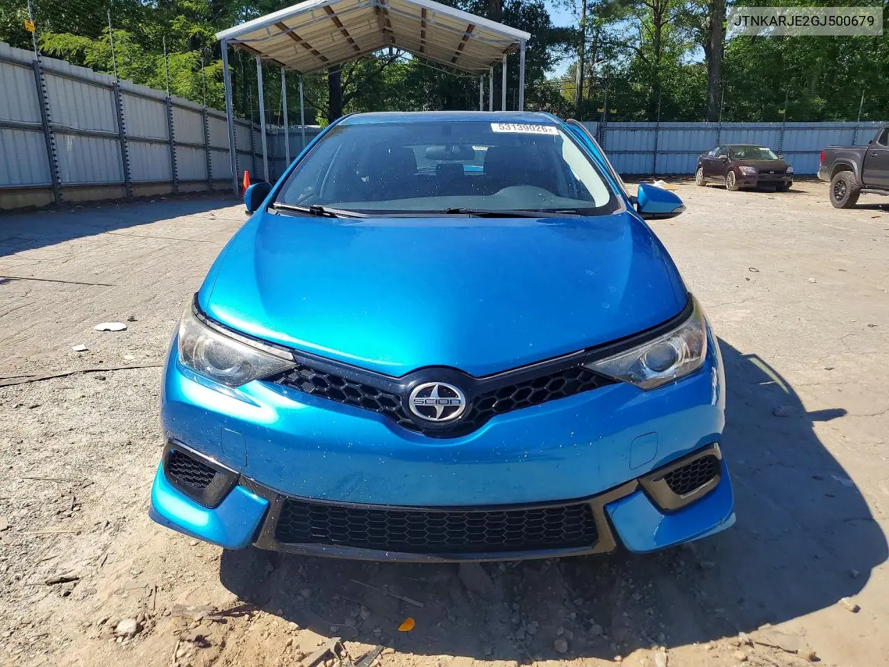 2016 Scion Im Base VIN: JTNKARJE2GJ500679 Lot: 53139026