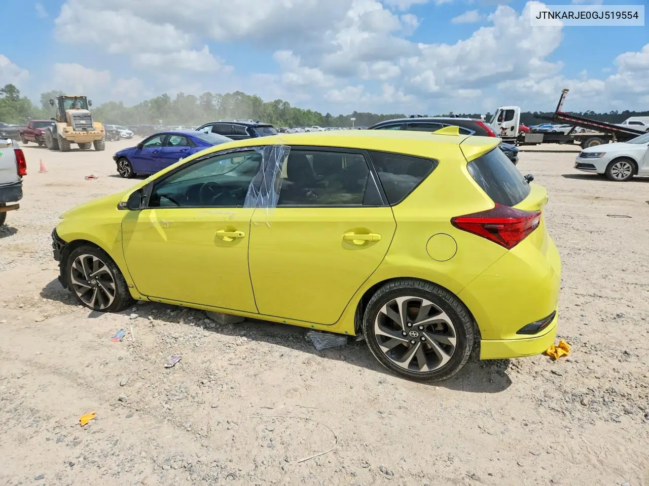 2016 Scion Im Base VIN: JTNKARJE0GJ519554 Lot: 54339606