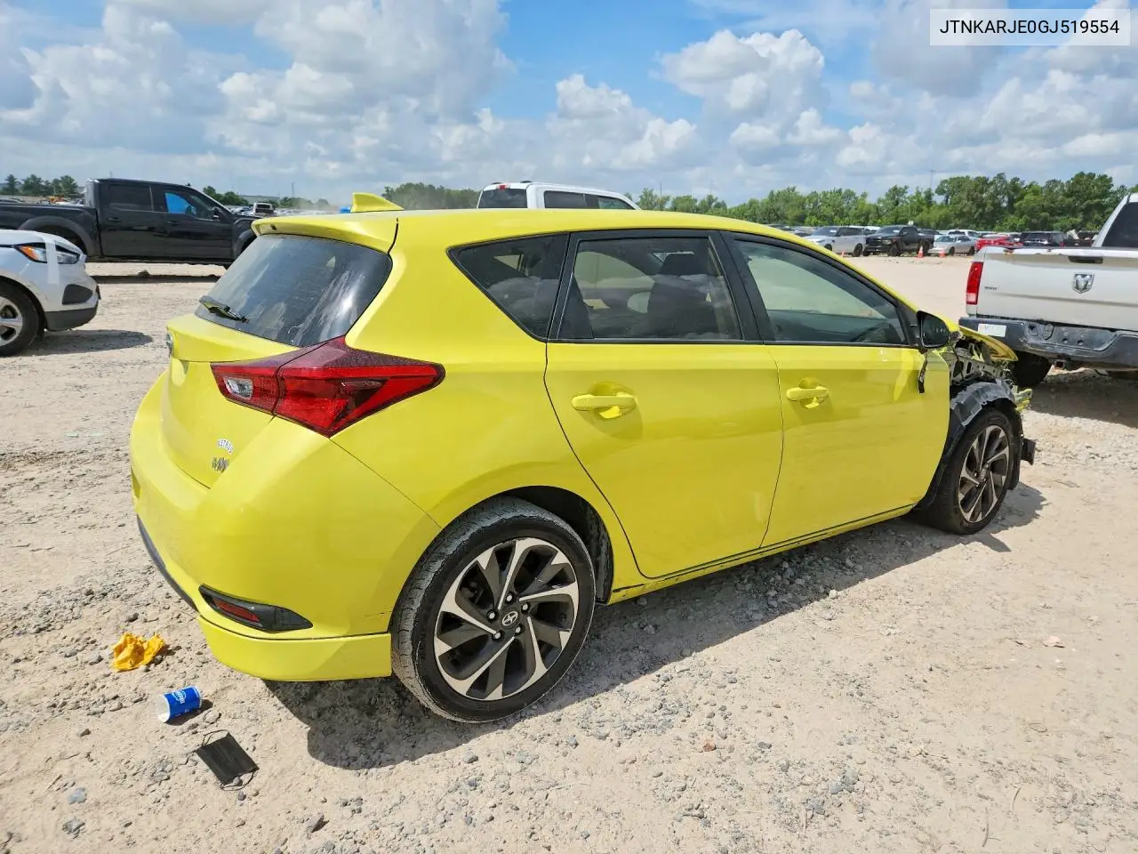 2016 Scion Im Base VIN: JTNKARJE0GJ519554 Lot: 54339606