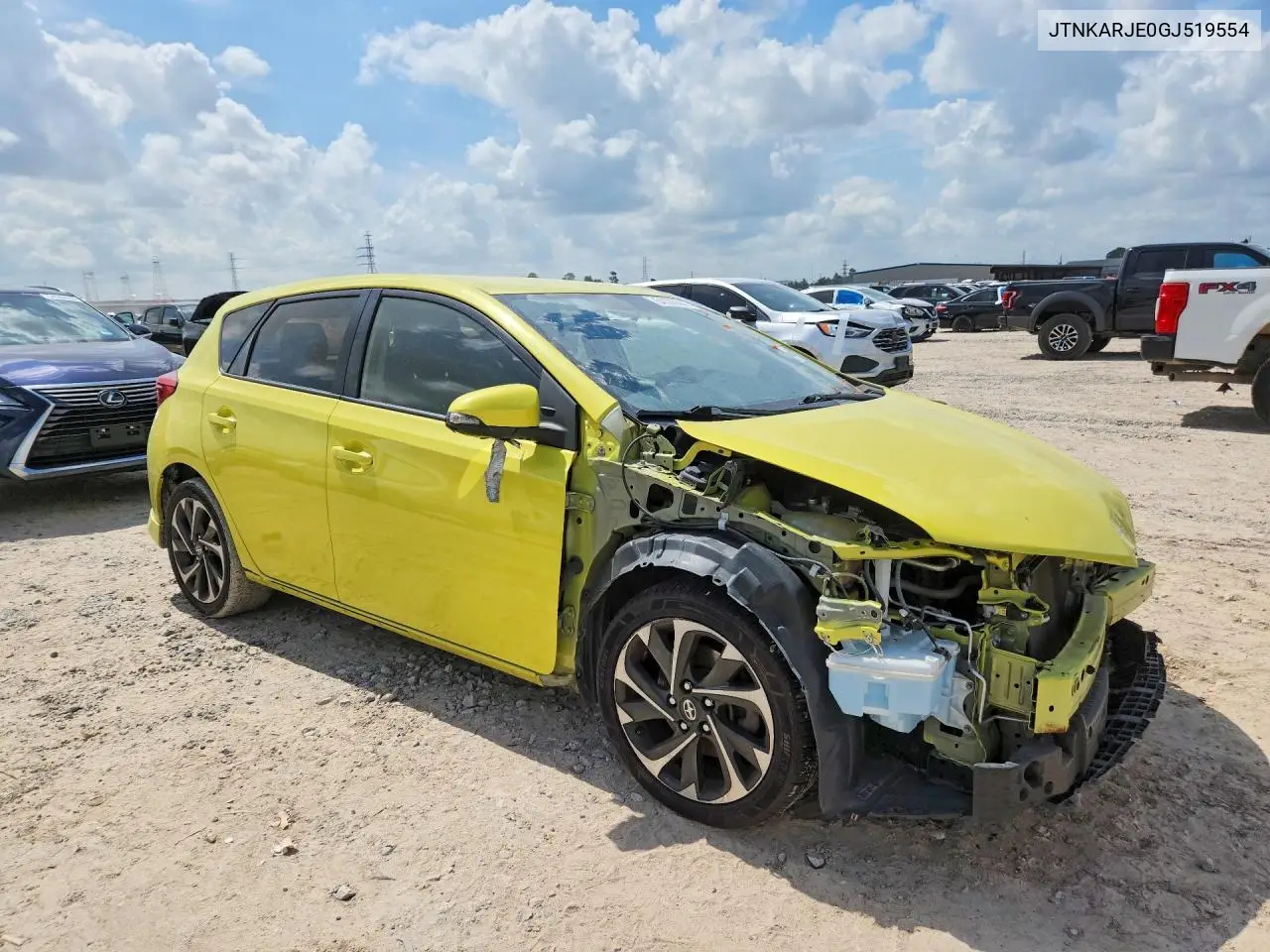 2016 Scion Im Base VIN: JTNKARJE0GJ519554 Lot: 54339606
