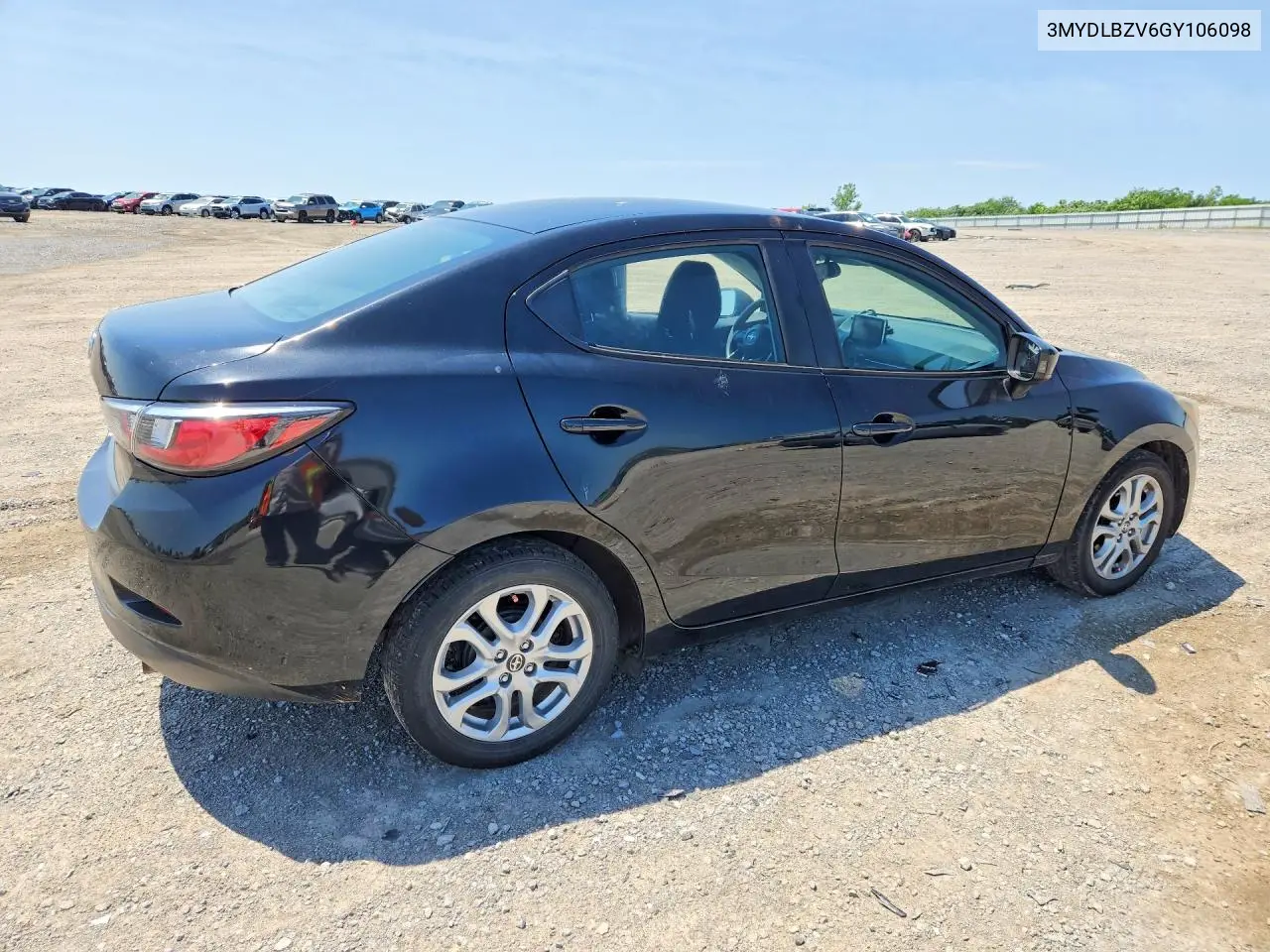 2016 Scion Ia Base VIN: 3MYDLBZV6GY106098 Lot: 54614626