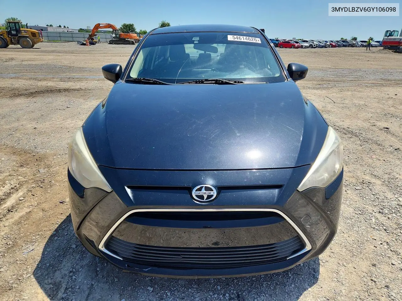 2016 Scion Ia Base VIN: 3MYDLBZV6GY106098 Lot: 54614626