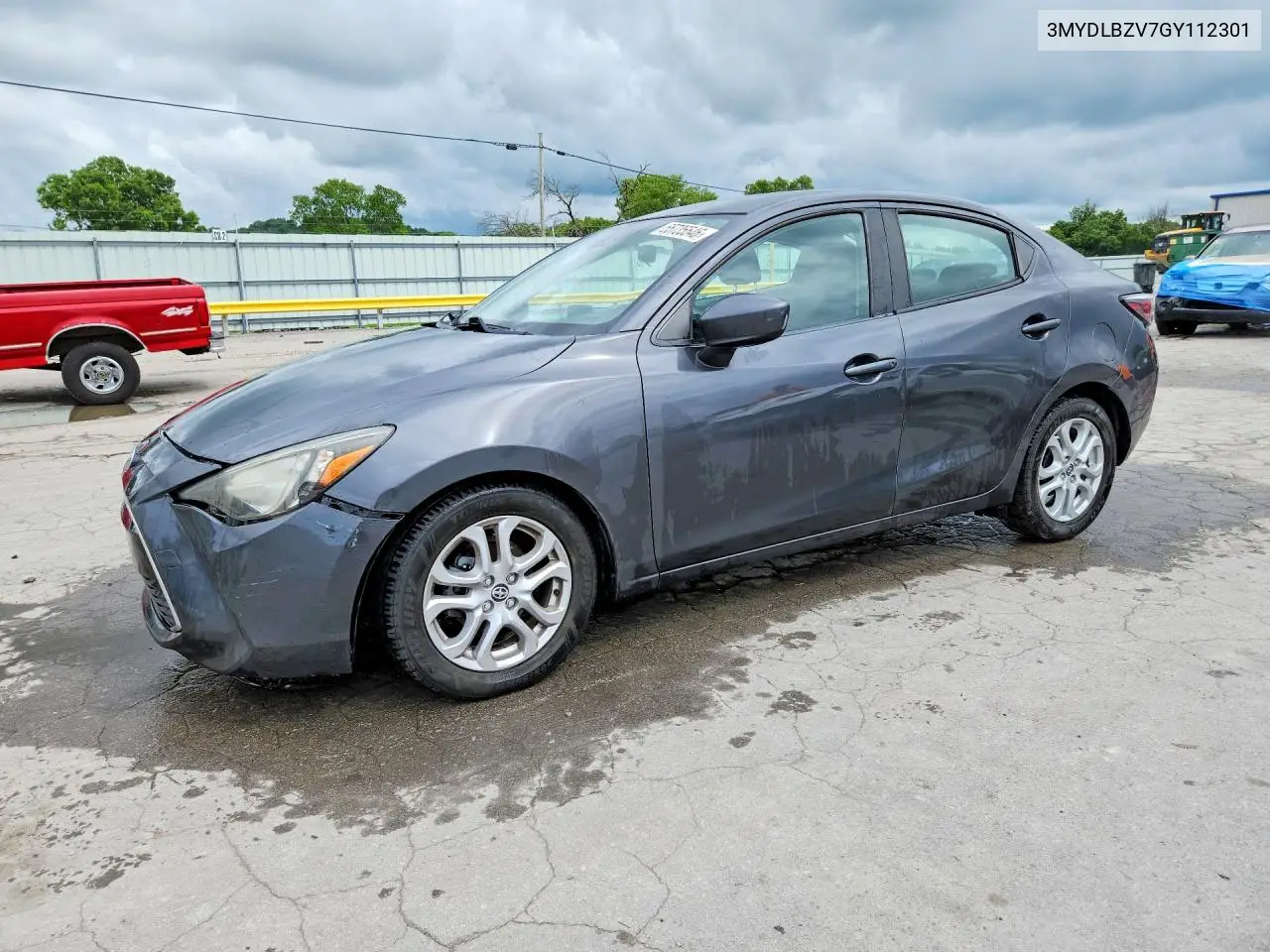 2016 Scion Ia Base VIN: 3MYDLBZV7GY112301 Lot: 55735546