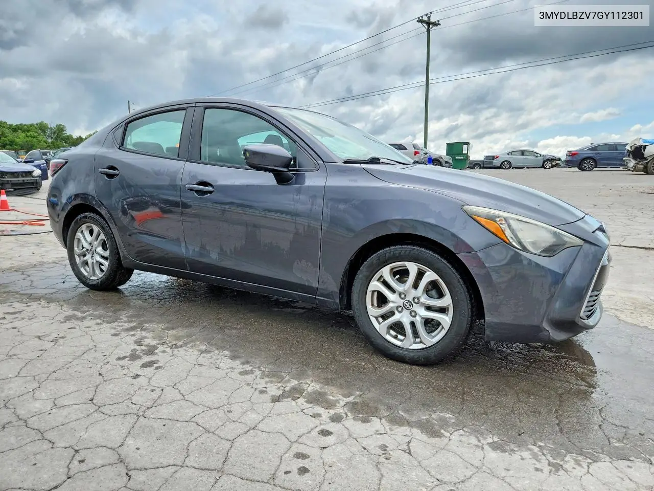 2016 Scion Ia Base VIN: 3MYDLBZV7GY112301 Lot: 55735546